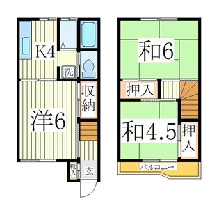 ジュネス・フラットC棟の間取り