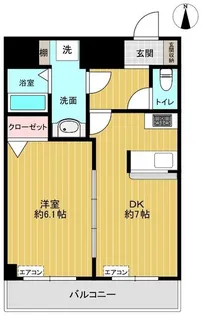 ガラ・シティ高田馬場【12階】の間取り