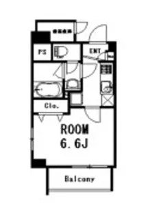 カノンパレス【8階】の間取り