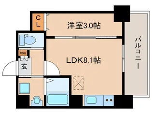 テラ西九条【3階】の間取り