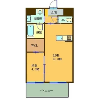Change.BLD Chikami【1階】の間取り