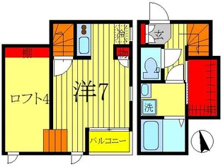 CB新松戸パルテ【2階】の間取り