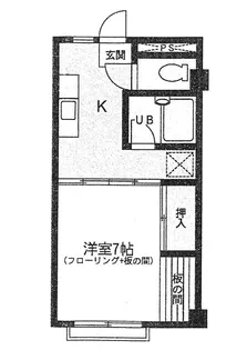 フレンドビル【3階】の間取り