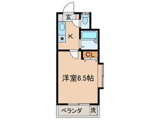 レジデンス玉川【1階】の間取り