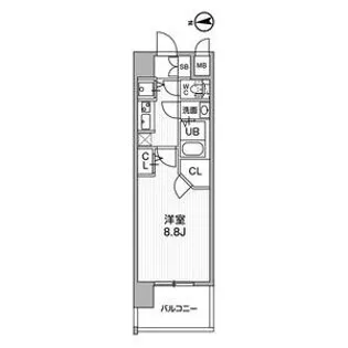LaDouceur志賀本通II【10階】の間取り