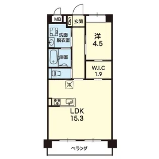 Casa Comoda【3階】の間取り