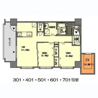 タカラリーブル1st【3階】の間取り