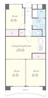 グランデあんご【9階】の間取り