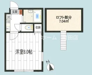 ラ・シャンス東橋本第3 1号棟【1階】の間取り