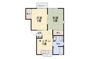 フレックスハイム【2階】の間取り