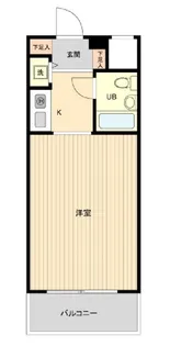 ジョイフル池袋要町【5階】の間取り