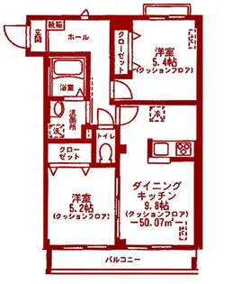 アネックス小杉【3階】の間取り