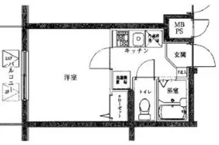ヴィータローザ江古田【4階】の間取り