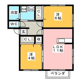 ソフィア湘南【2階】の間取り