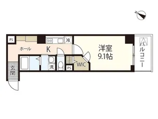 TRINITY.S【2階】の間取り