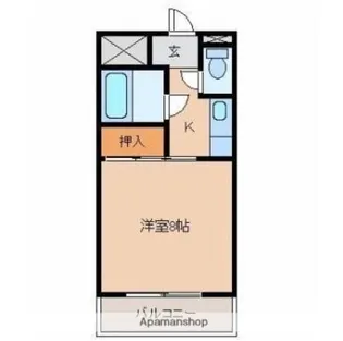 オグラヒルズ3【8階】の間取り