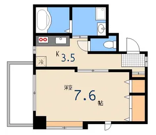 セ・リヴェール牛田【3階】の間取り