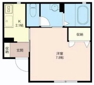 K・サンライズ【1階】の間取り