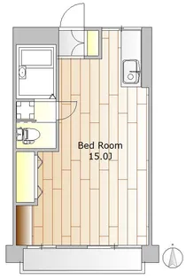 渓谷マンション【4階】の外観