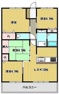 アルファライフ宇多津駅前【5階】の間取り