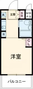 菱和パレス世田谷千歳台【2階】の間取り