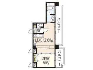 フローラkoi【4階】の間取り