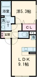 first sky H【2階】の間取り