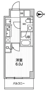 ・ALTERNA四つ木【4階】の間取り