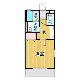 エーブルB棟【1階】の間取り