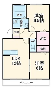LUXE FORT【1階】の間取り