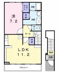 シャルムさくらIII【2階】の間取り