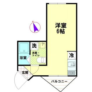 ウィンレックス亀有【3階】の間取り