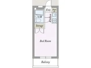 旗の台レヂデンス【1階】の間取り