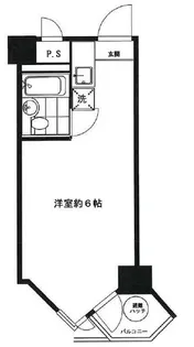 東京ベイビュウ【6階】の間取り