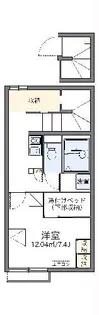 レオパレスコスモエステートA【2階】の間取り