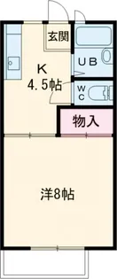ファンタジーハイツ【1階】の間取り