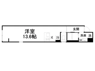 アイリス清水五条【2階】の間取り
