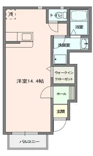 セレシード弐番館【1階】の間取り