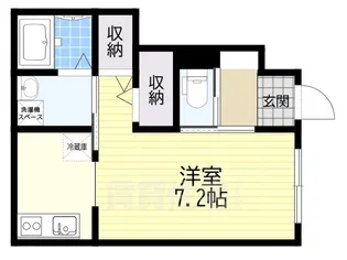 ペルシュワール【1階】の間取り