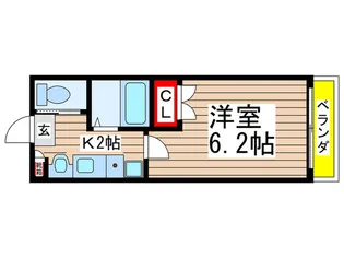 ゴールデンハウス【2階】の間取り