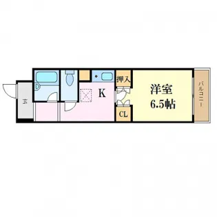エスポアール石川【7階】の間取り