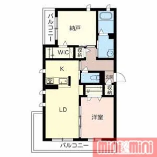 シャーメゾン芙蓉【3階】の間取り