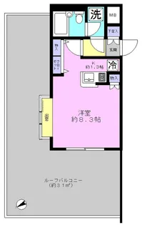 ワコーレ町屋【5階】の間取り