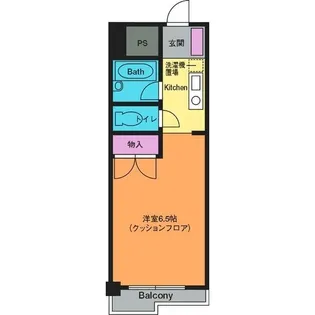 シャルマンコート【5階】の間取り