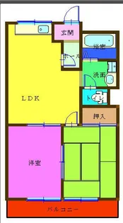 ファインシティI【1階】の間取り