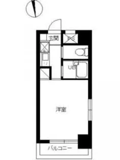 スカイコート早稲田第3【1階】の間取り