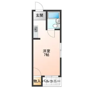 エルパラッツォ玉出【4階】の間取り