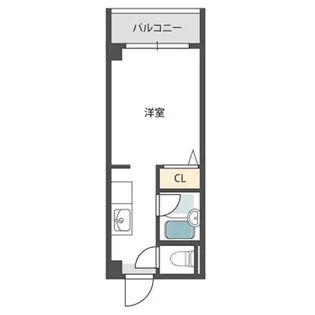 シティライフエステート難波南【7階】の間取り