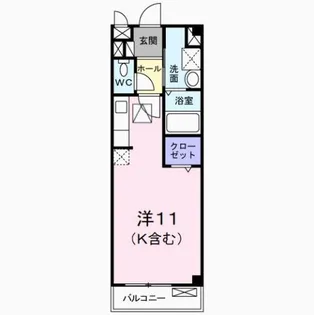 ヴィオラi【1階】の間取り