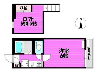 ショコラV【2階】の間取り